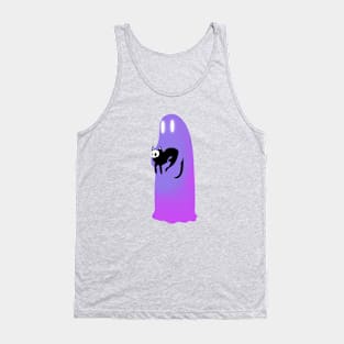 Ghost With Pet Tank Top
